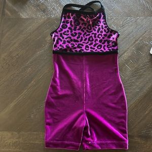 GK Elite leotard. Child’s Medium. Purple